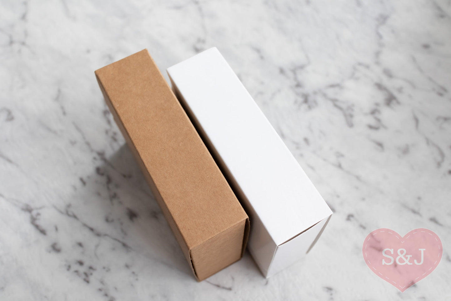 Sleeve Box - White/Brown/Black - Pack of 50