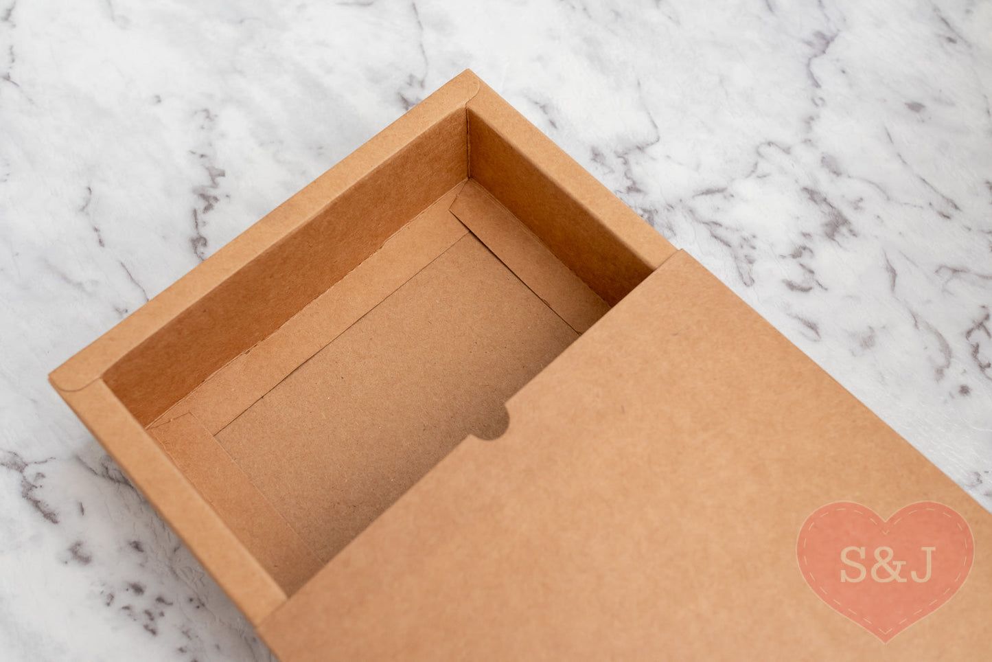 Sleeve Box - White/Brown/Black - Pack of 50