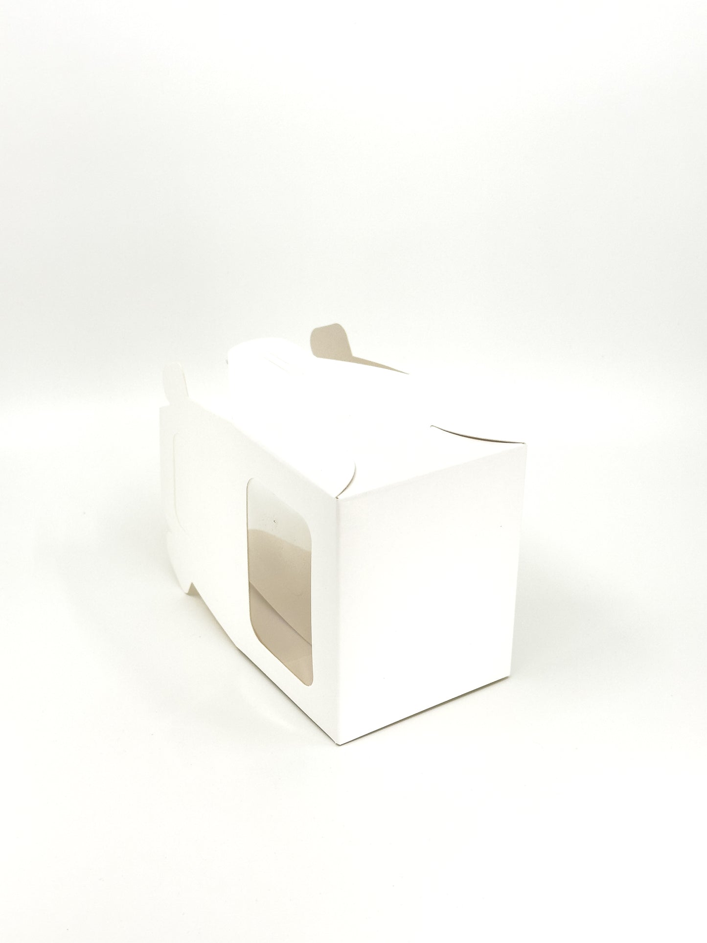 Gable kraft box - White Brown - Pack of 50