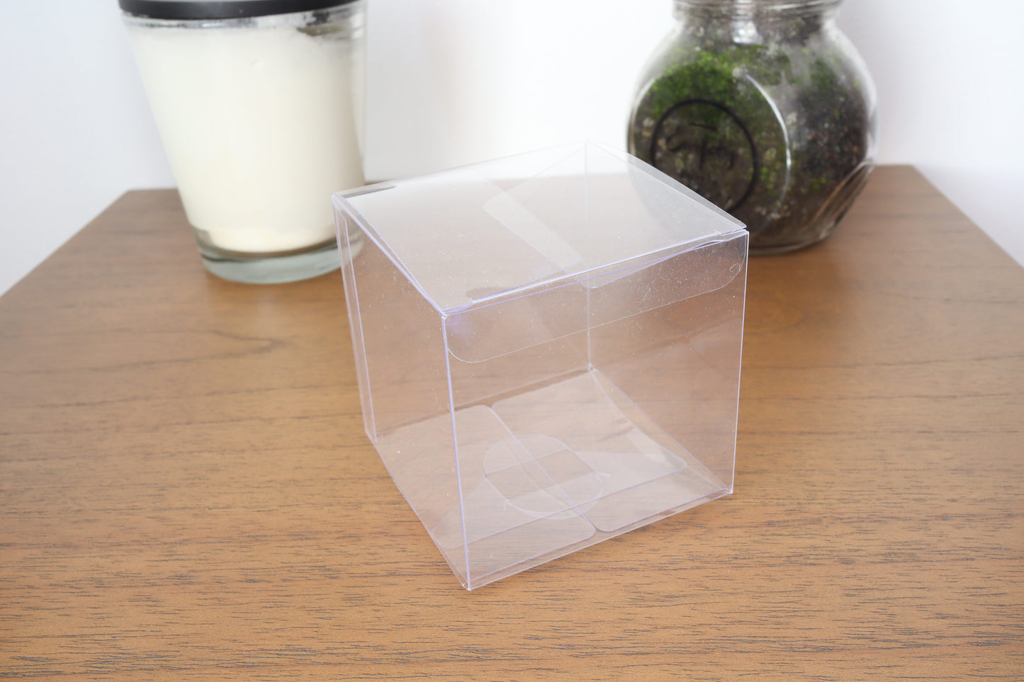Clear PVC Box - Pack of 50 - Multiple Sizes