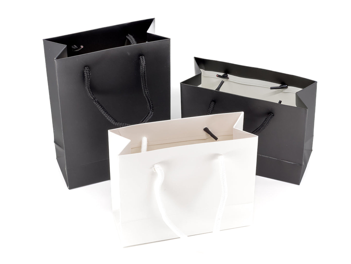 Party Gift Bag - Black/White - Pack of 50