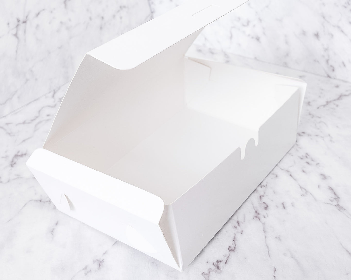 Cardboard Food Container Box - Pack of 50 - 3 Sizes