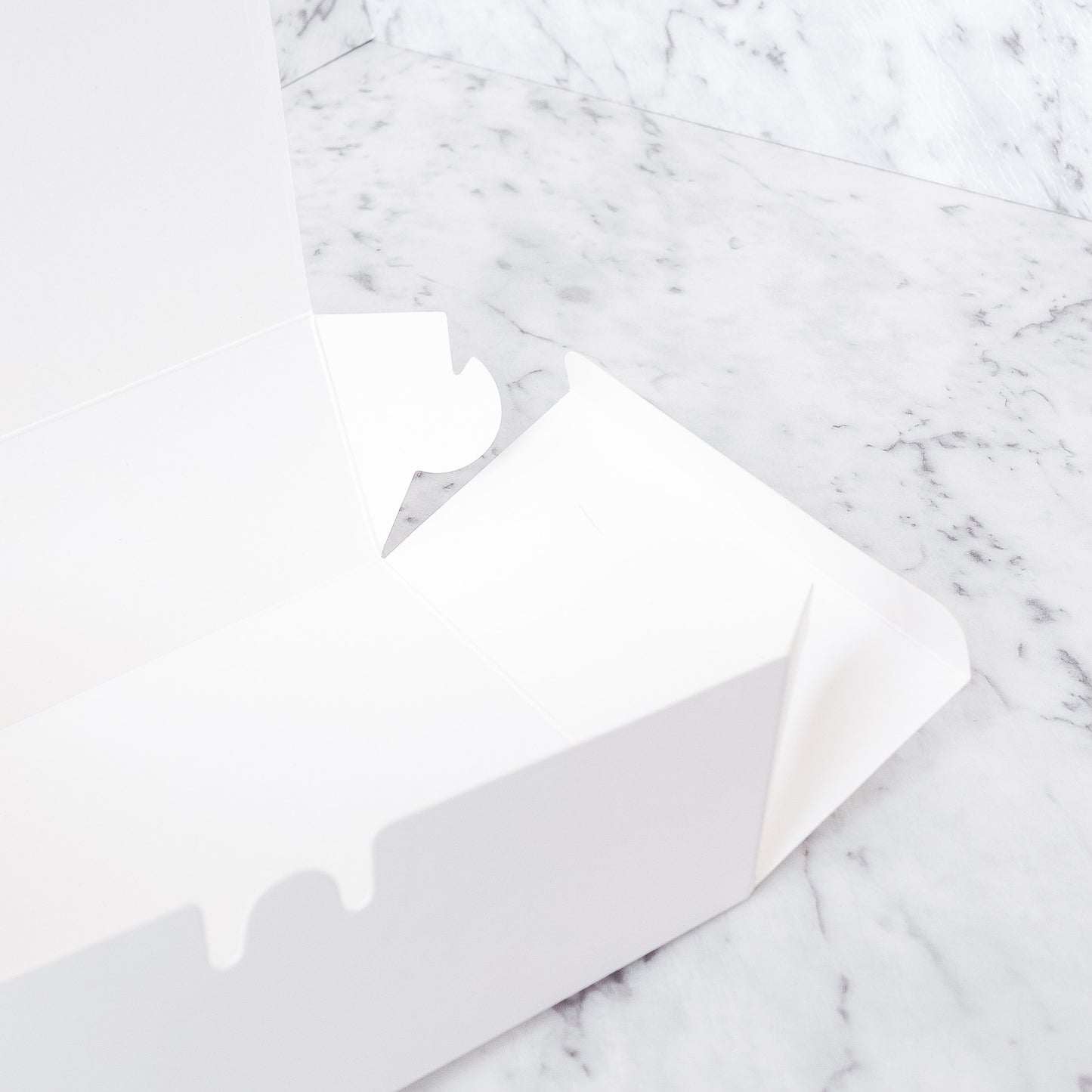 Cardboard Food Container Box - Pack of 50 - 3 Sizes