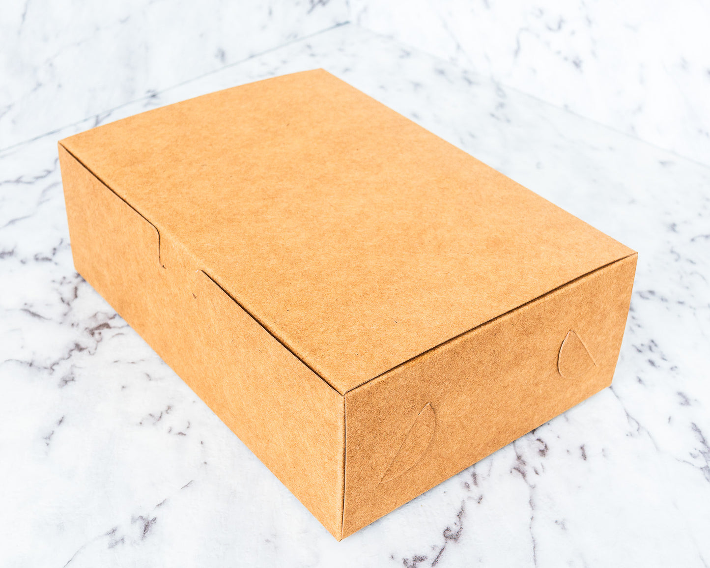 Cardboard Food Container Box - Pack of 50 - 3 Sizes