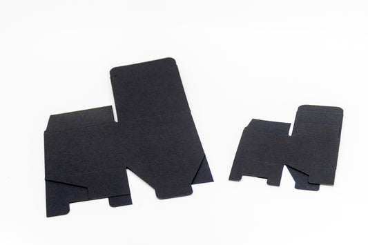 Black Square Boxes - Pack of 10