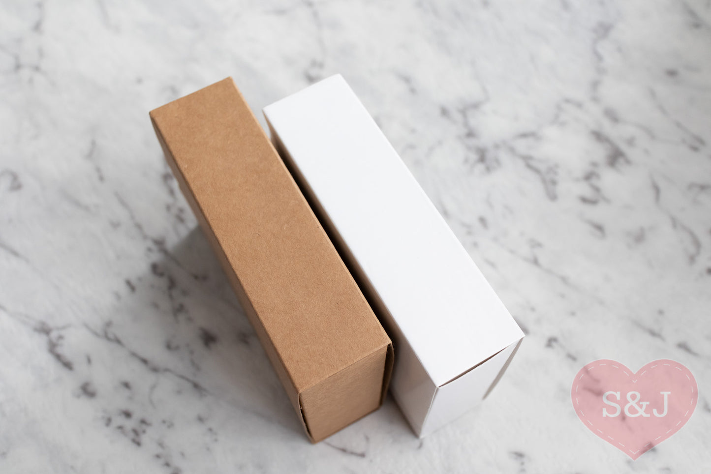 Sleeve Box - White/Brown/Black - Pack of 10