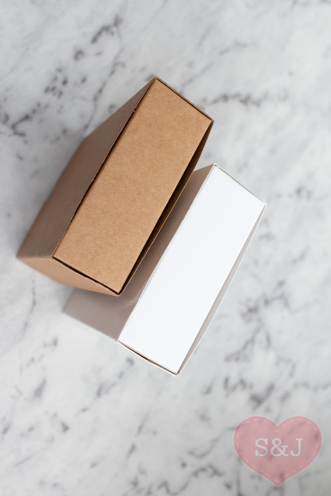 Sleeve Box - White/Brown/Black - Pack of 10