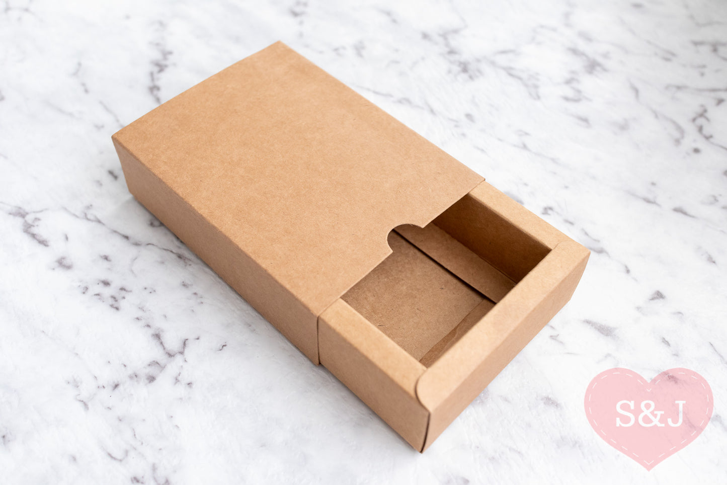 Sleeve Box - White/Brown/Black - Pack of 10