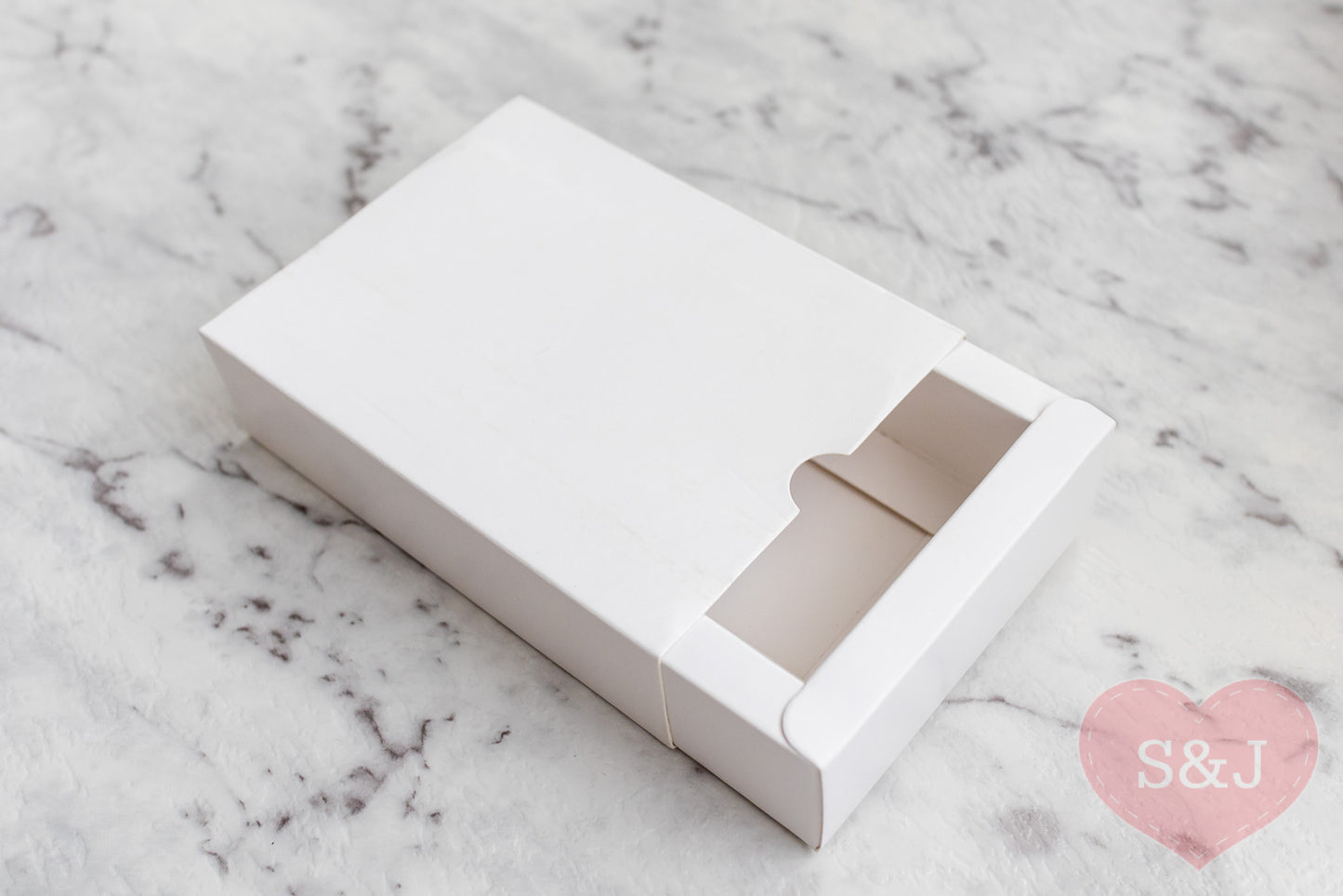 Sleeve Box - White/Brown/Black - Pack of 10