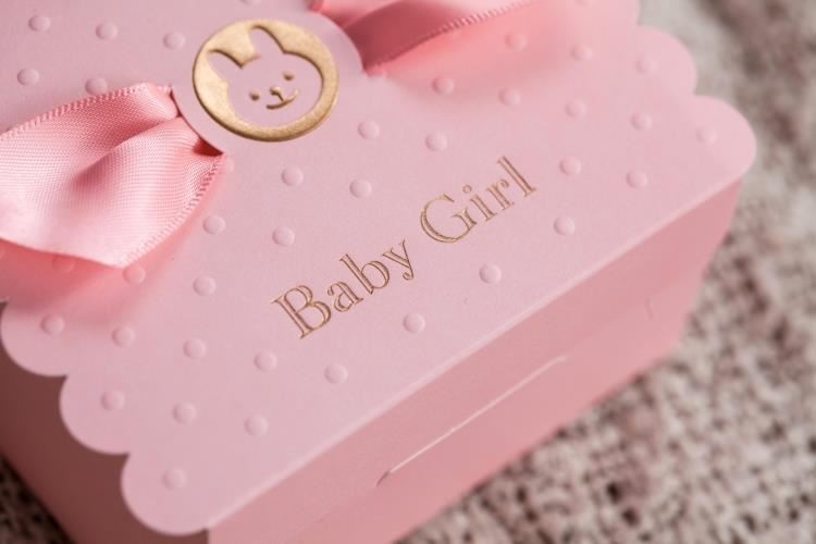 Baby Shower Favour - 9x9x4.5cm - Pack of 10