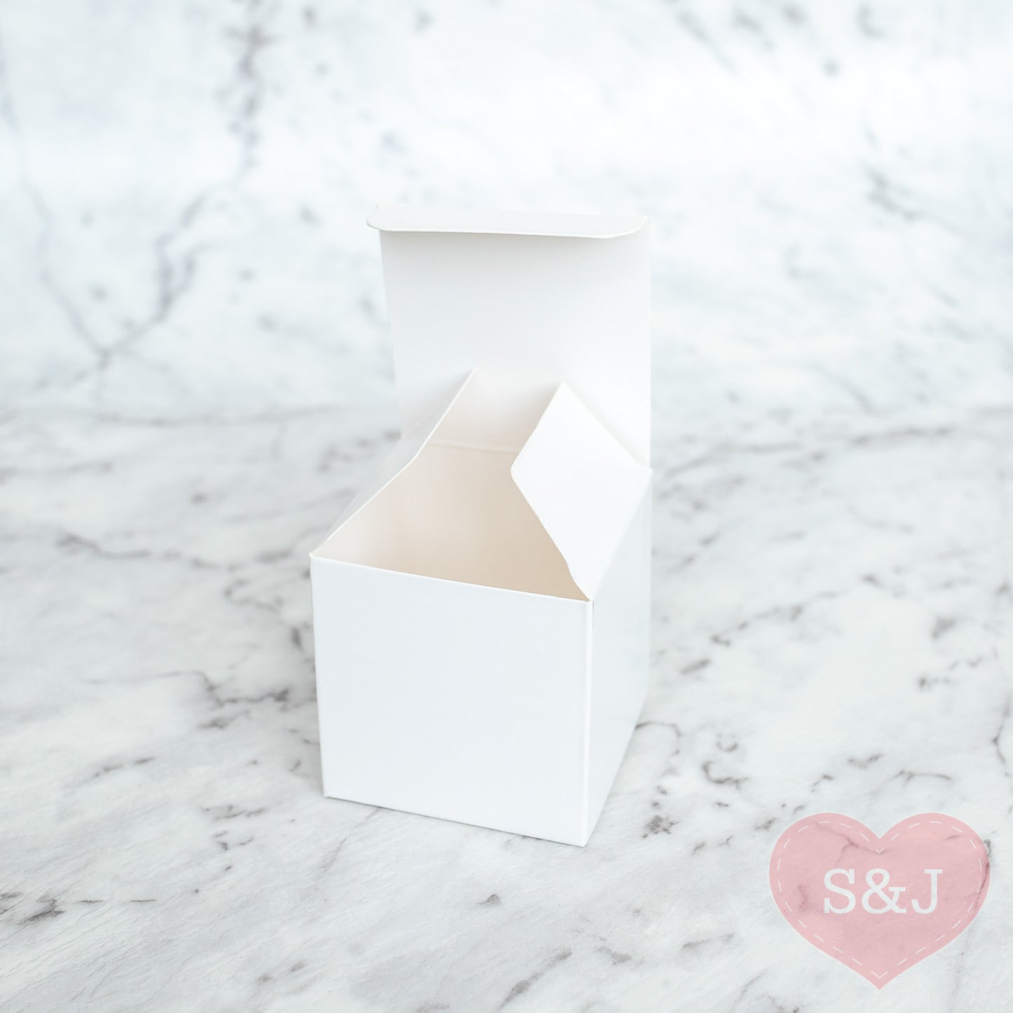 White Square Boxes - Pack of 10
