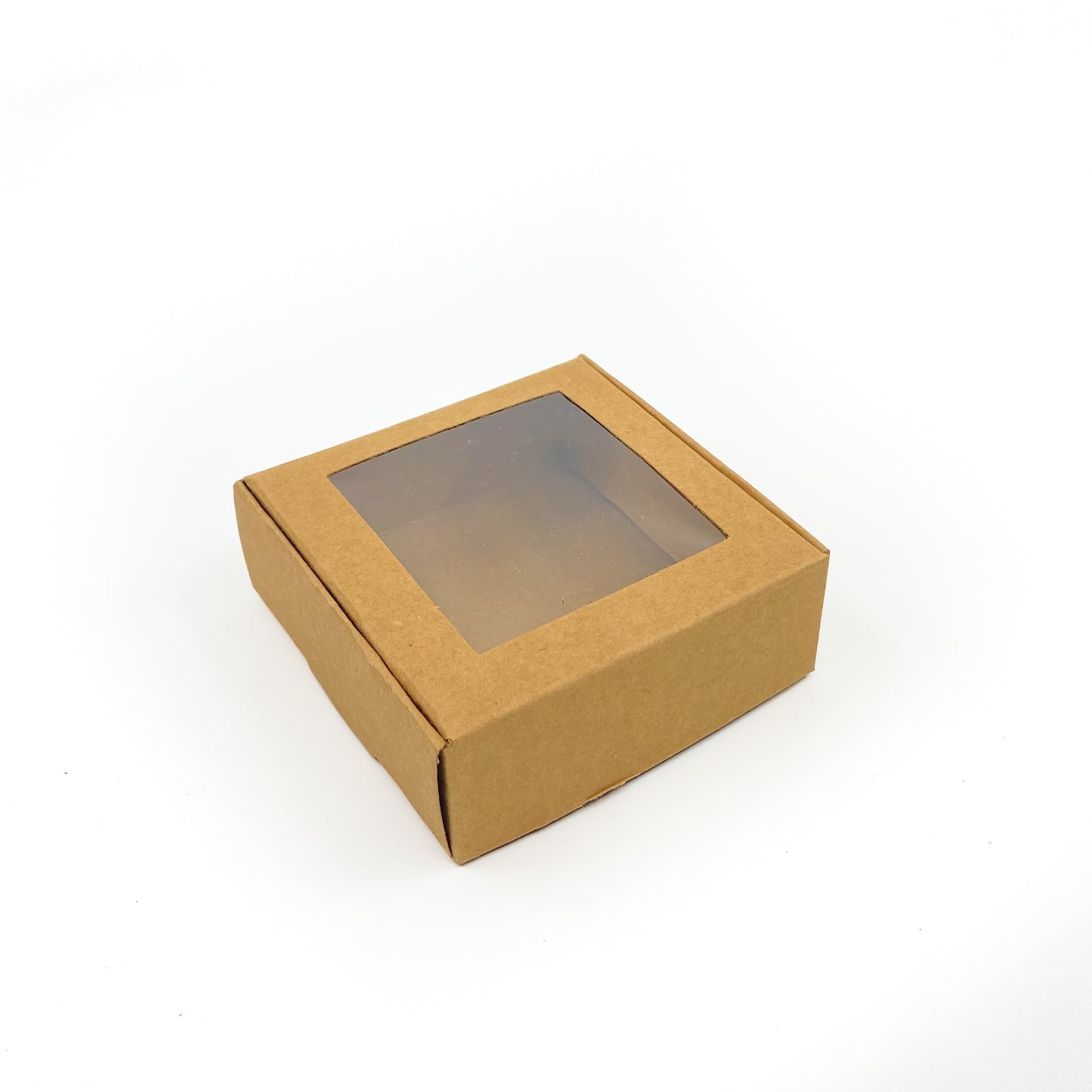 Kraft Window Box - White/Brown/Black - Pack of 10