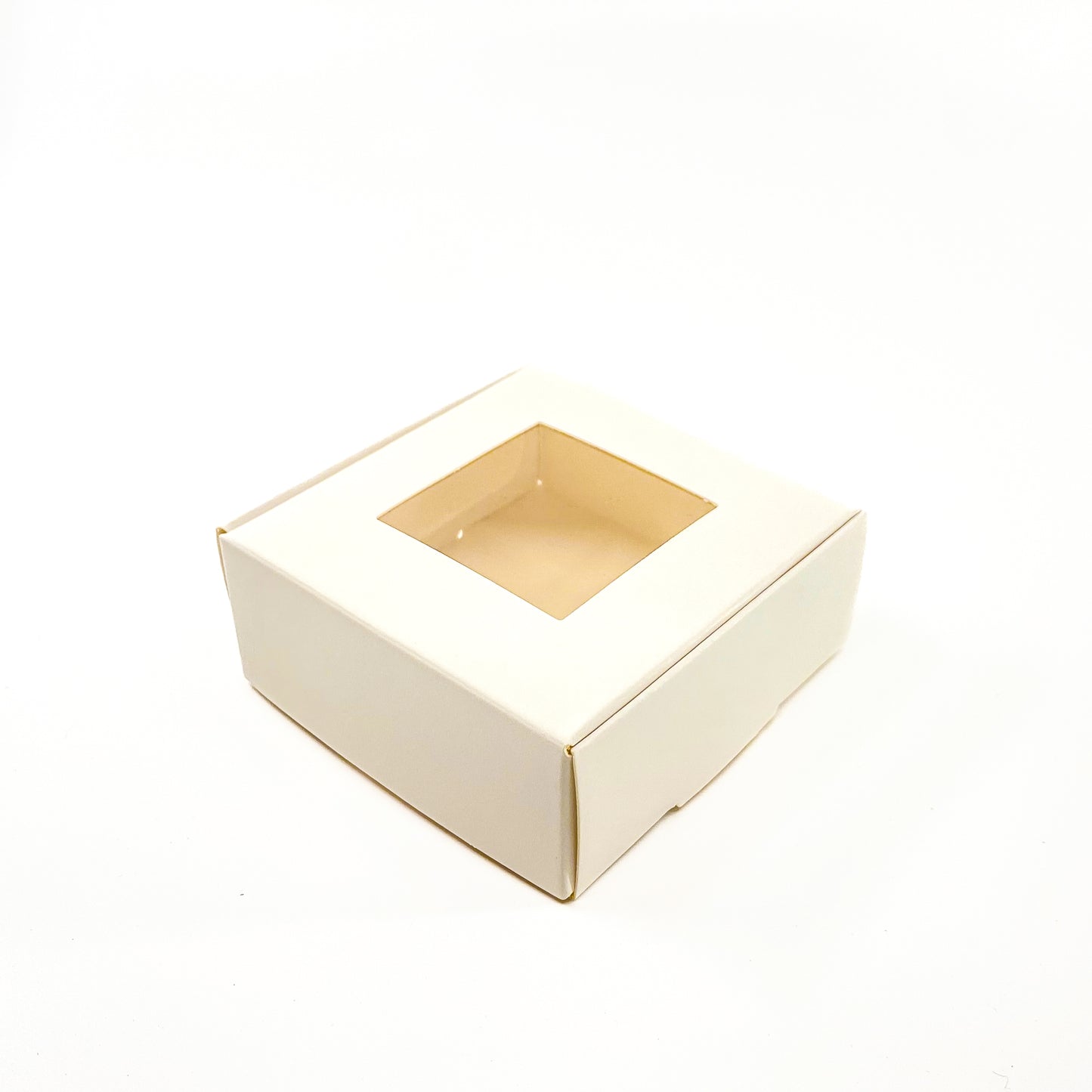 Kraft Window Box - White/Brown/Black - Pack of 10