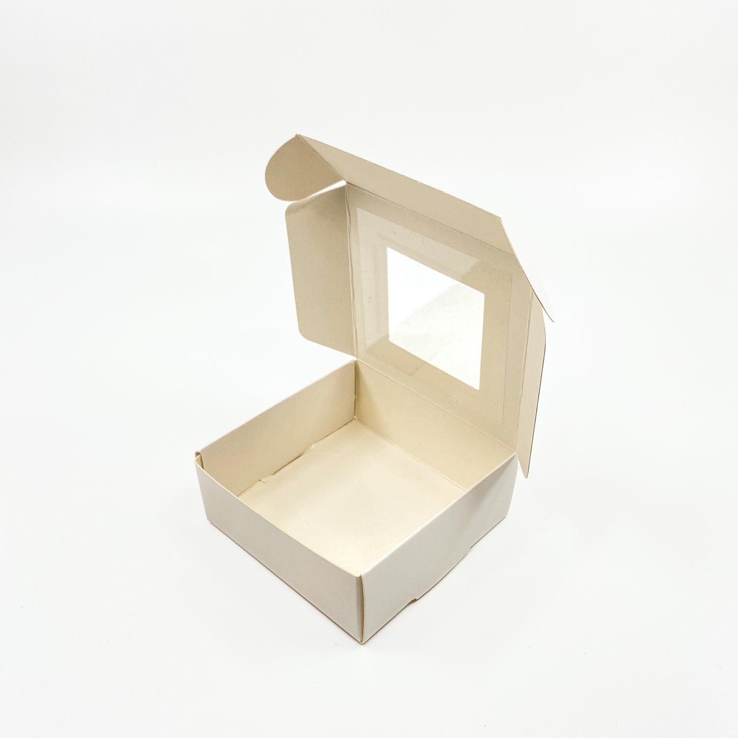 Kraft Window Box - White/Brown/Black - Pack of 10