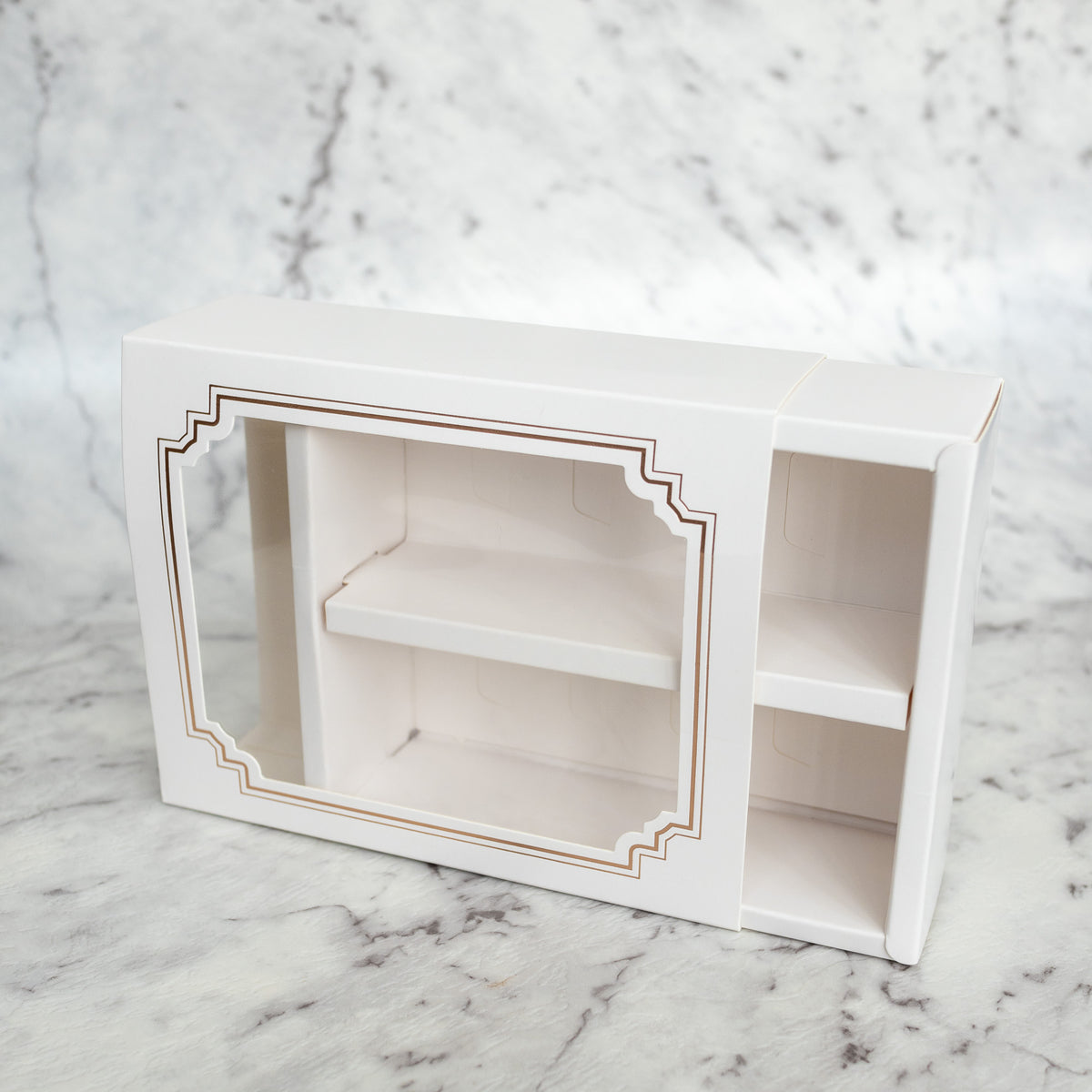 Macaroon Boxes - 15.5x13x5.2cm - Pack of 20