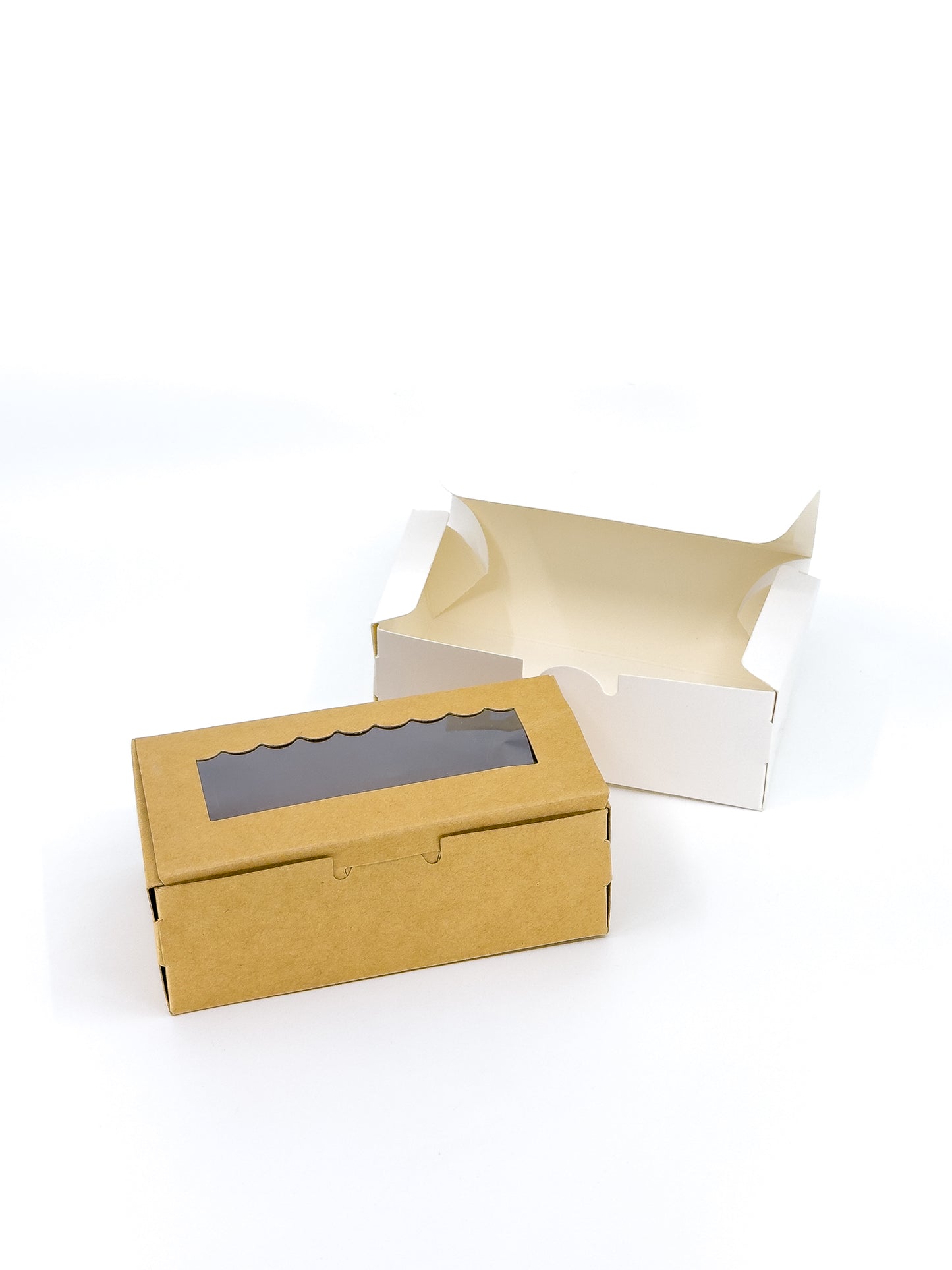 Window Kraft Box - Pack of 10
