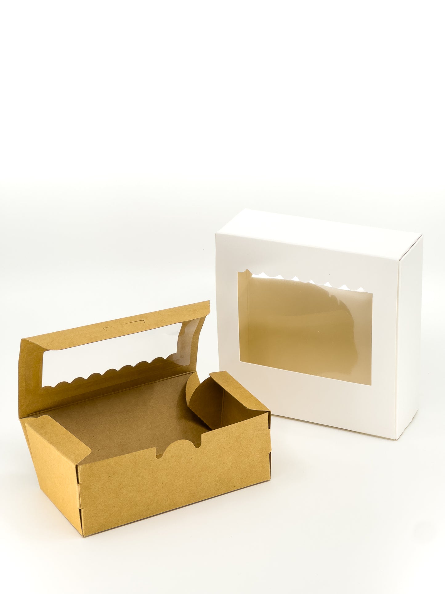 Window Kraft Box - Pack of 10