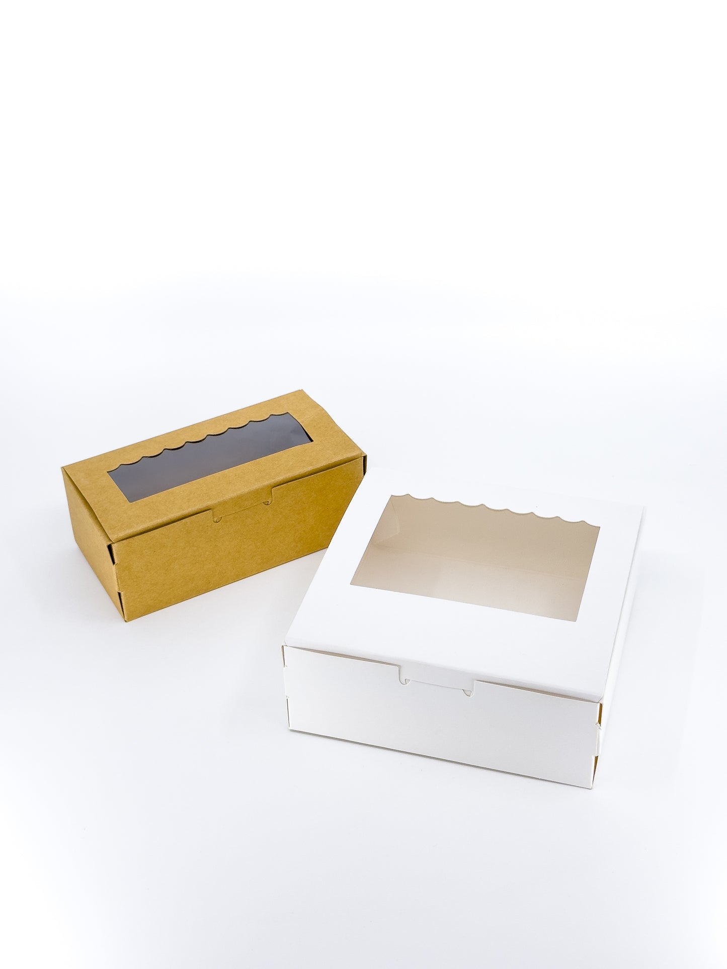 Window Kraft Box - Pack of 10