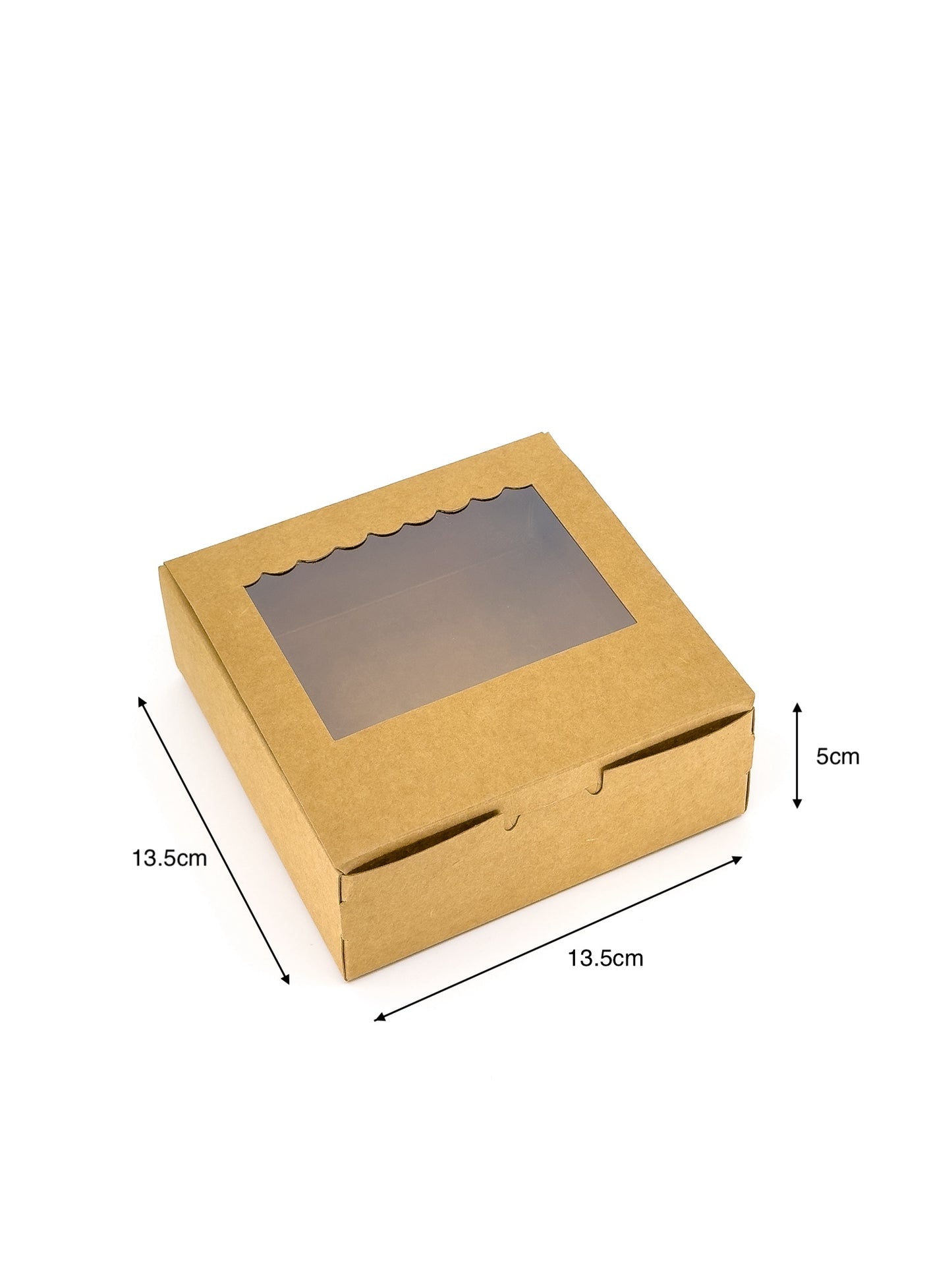 Window Kraft Box - Pack of 10