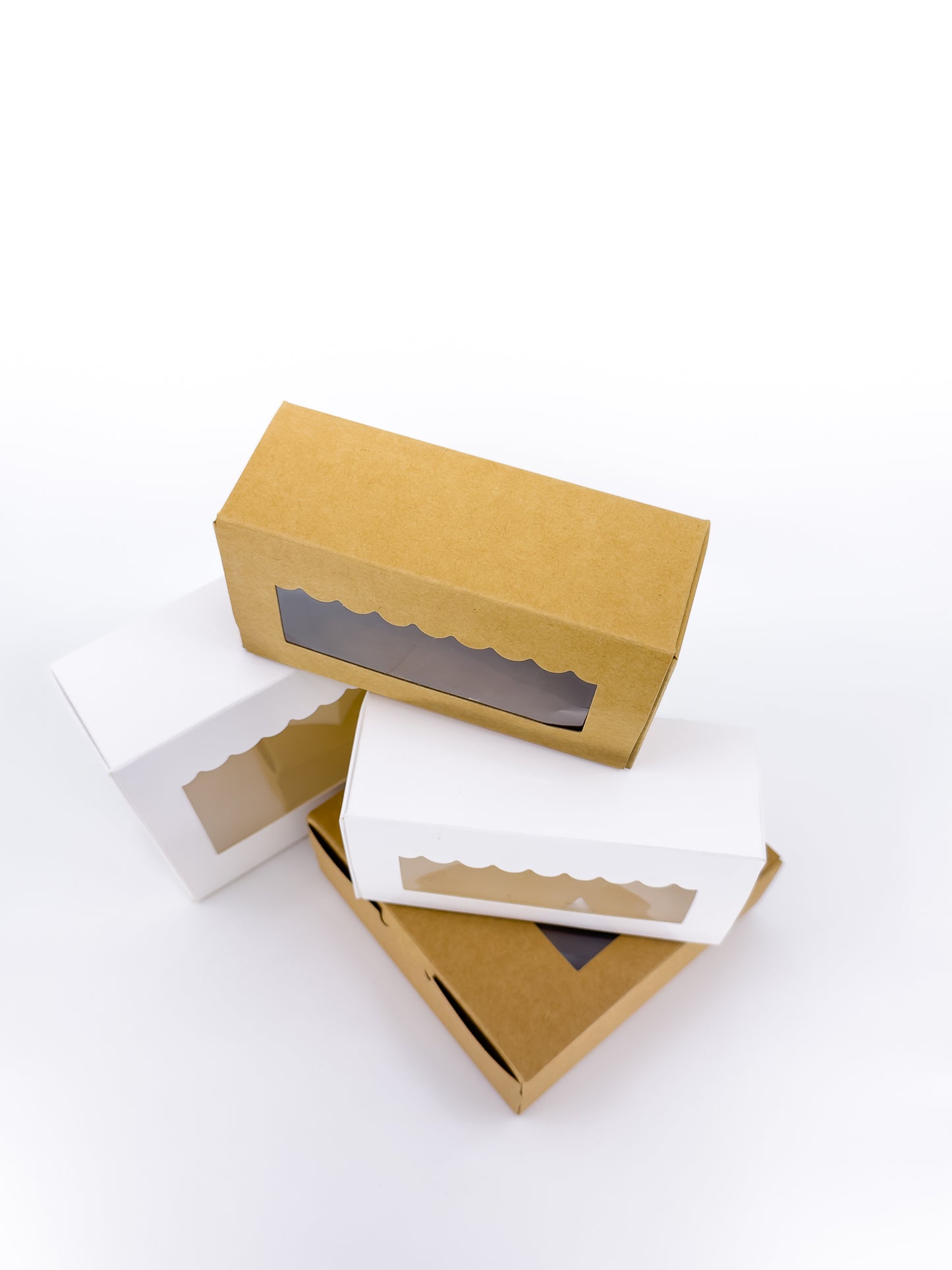 Window Kraft Box - Pack of 10