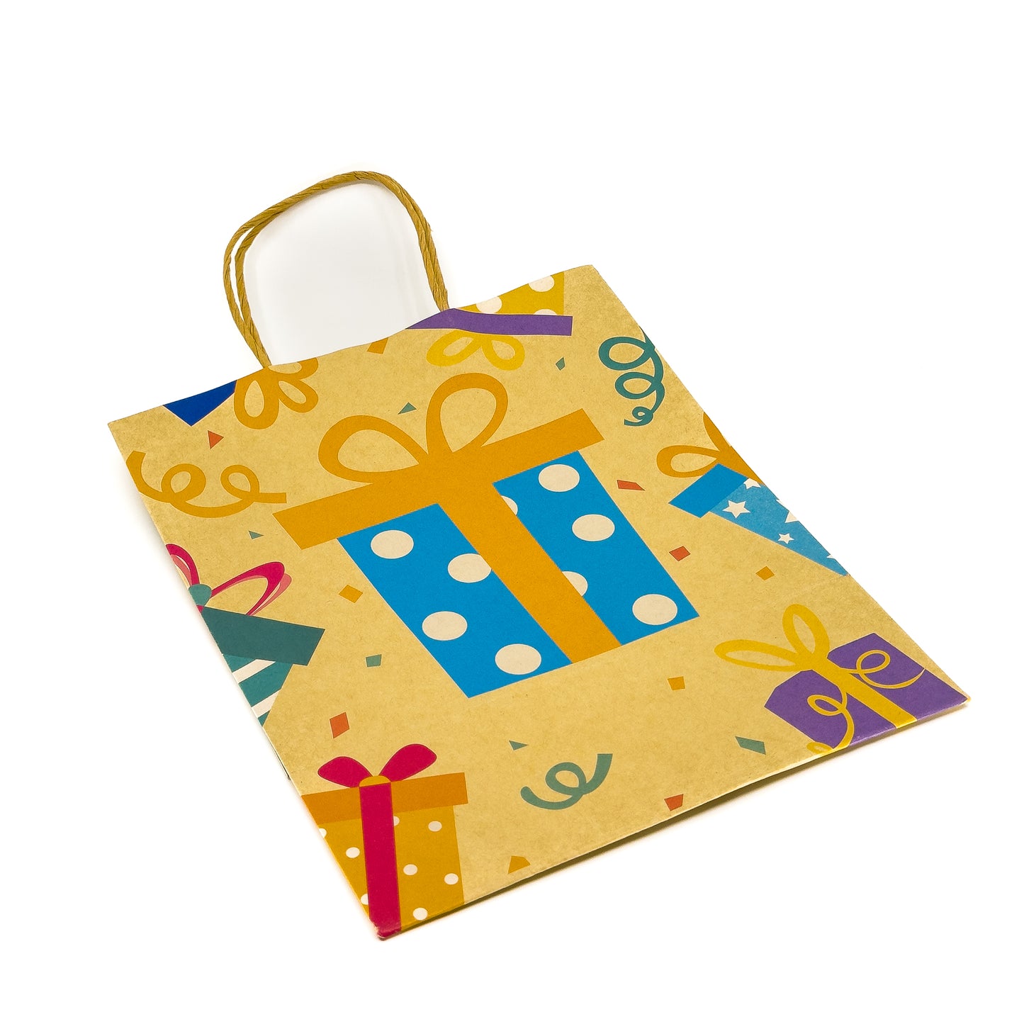 Kraft Party Bag - 20x14x26cm - Pack of 12