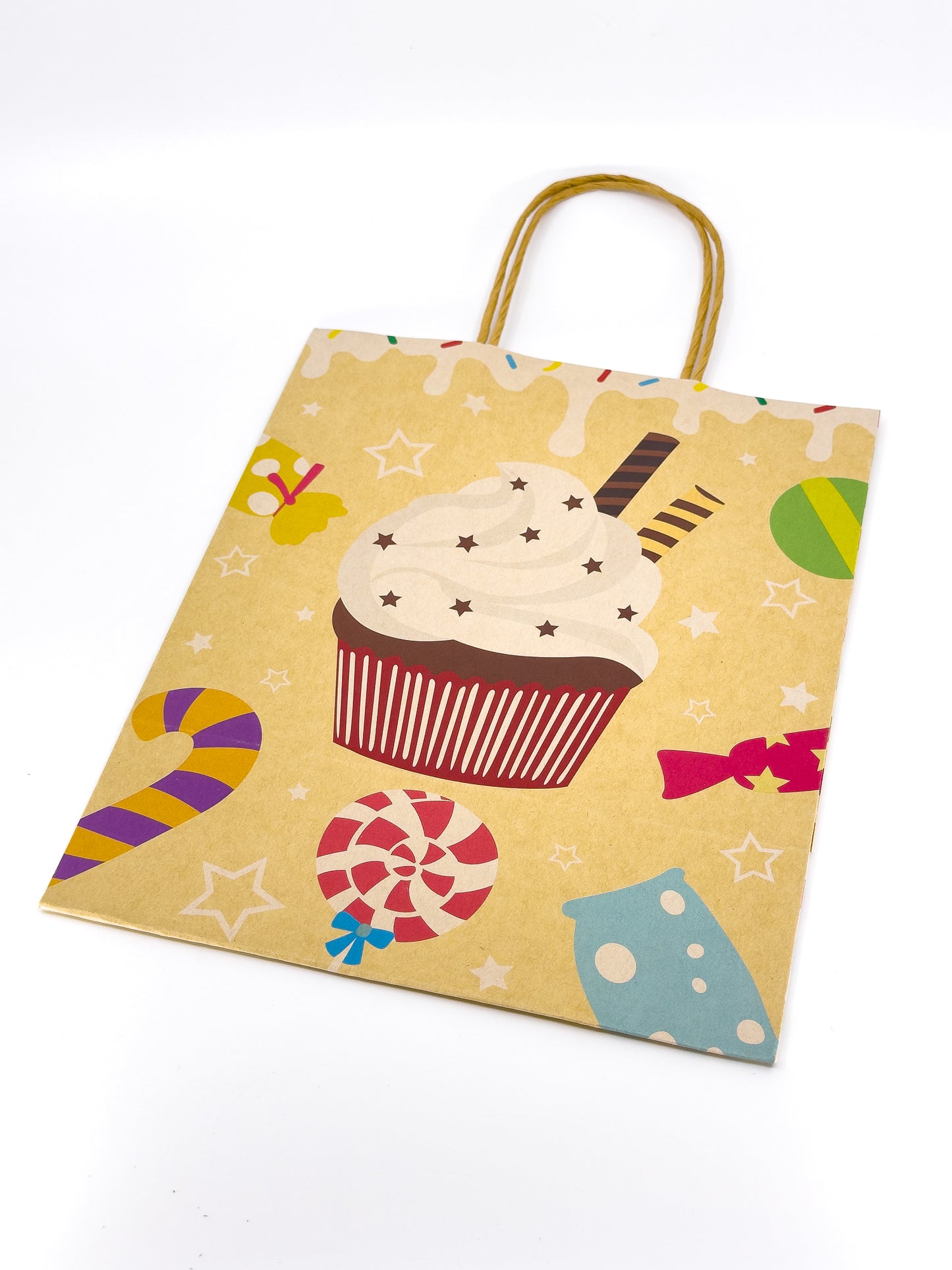 Kraft Party Bag - 20x14x26cm - Pack of 12