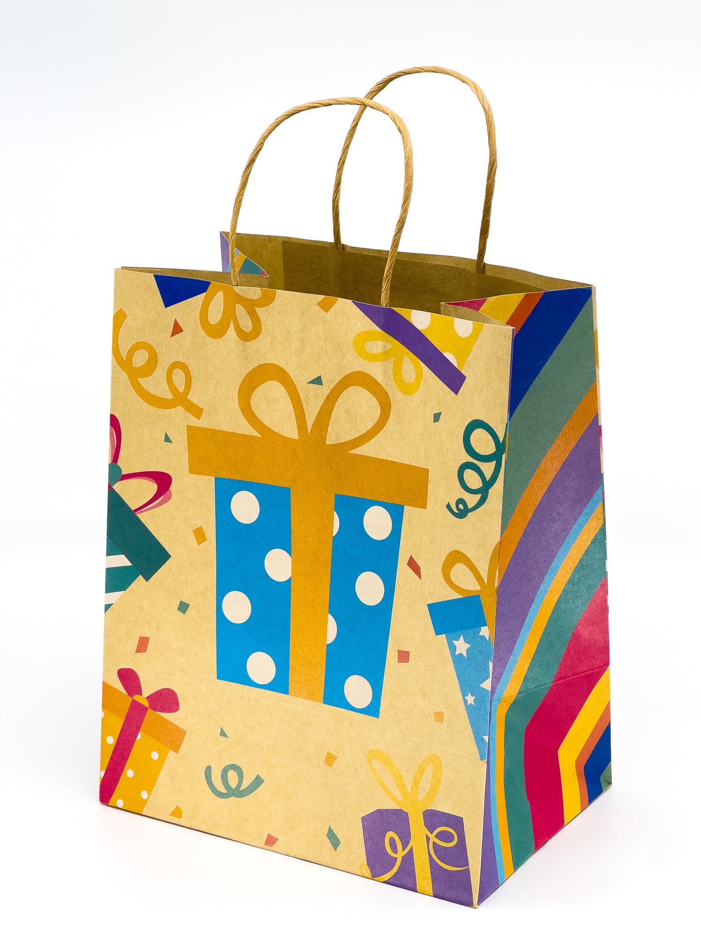 Kraft Party Bag - 20x14x26cm - Pack of 12