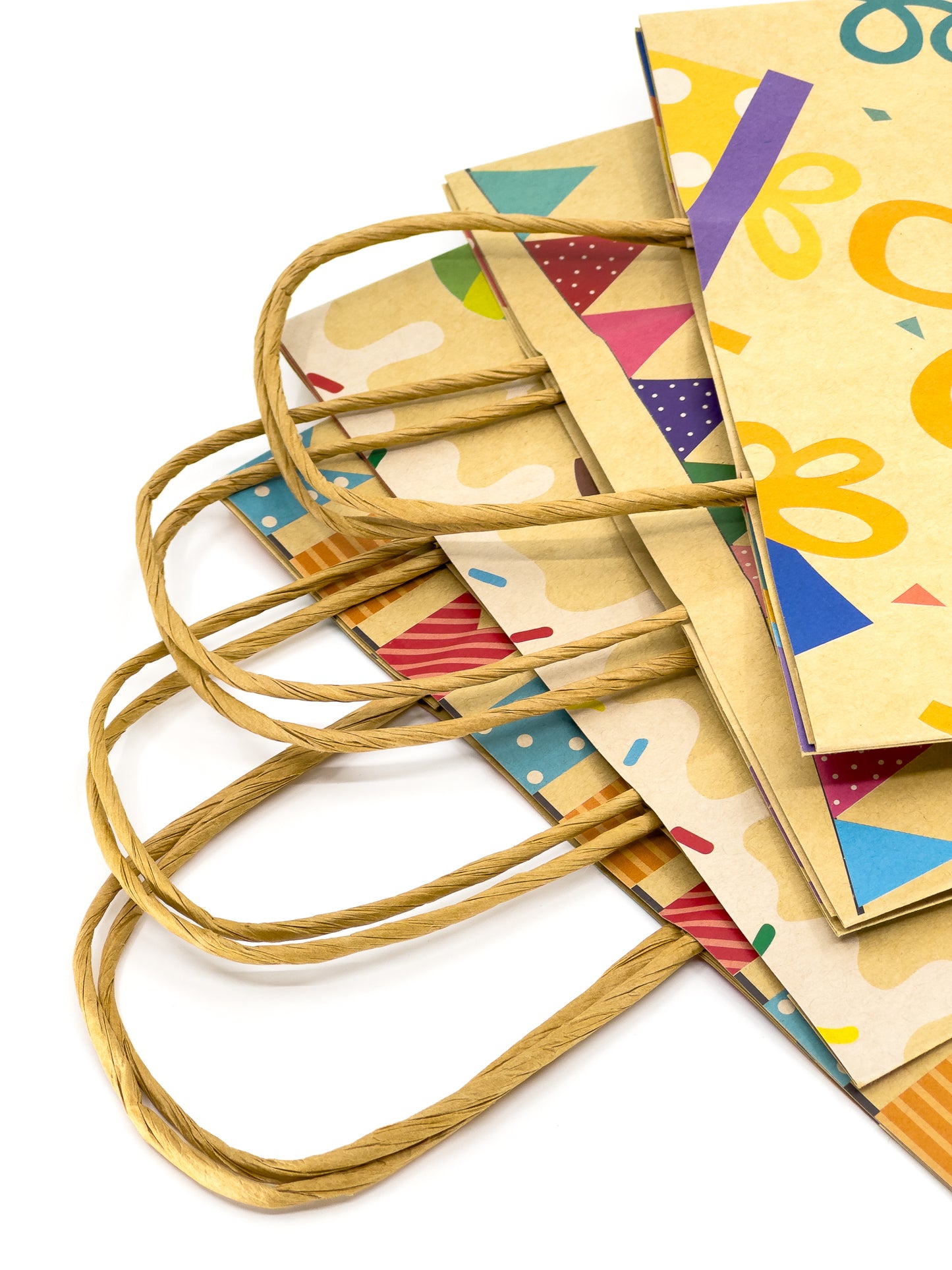 Kraft Party Bag - 20x14x26cm - Pack of 12