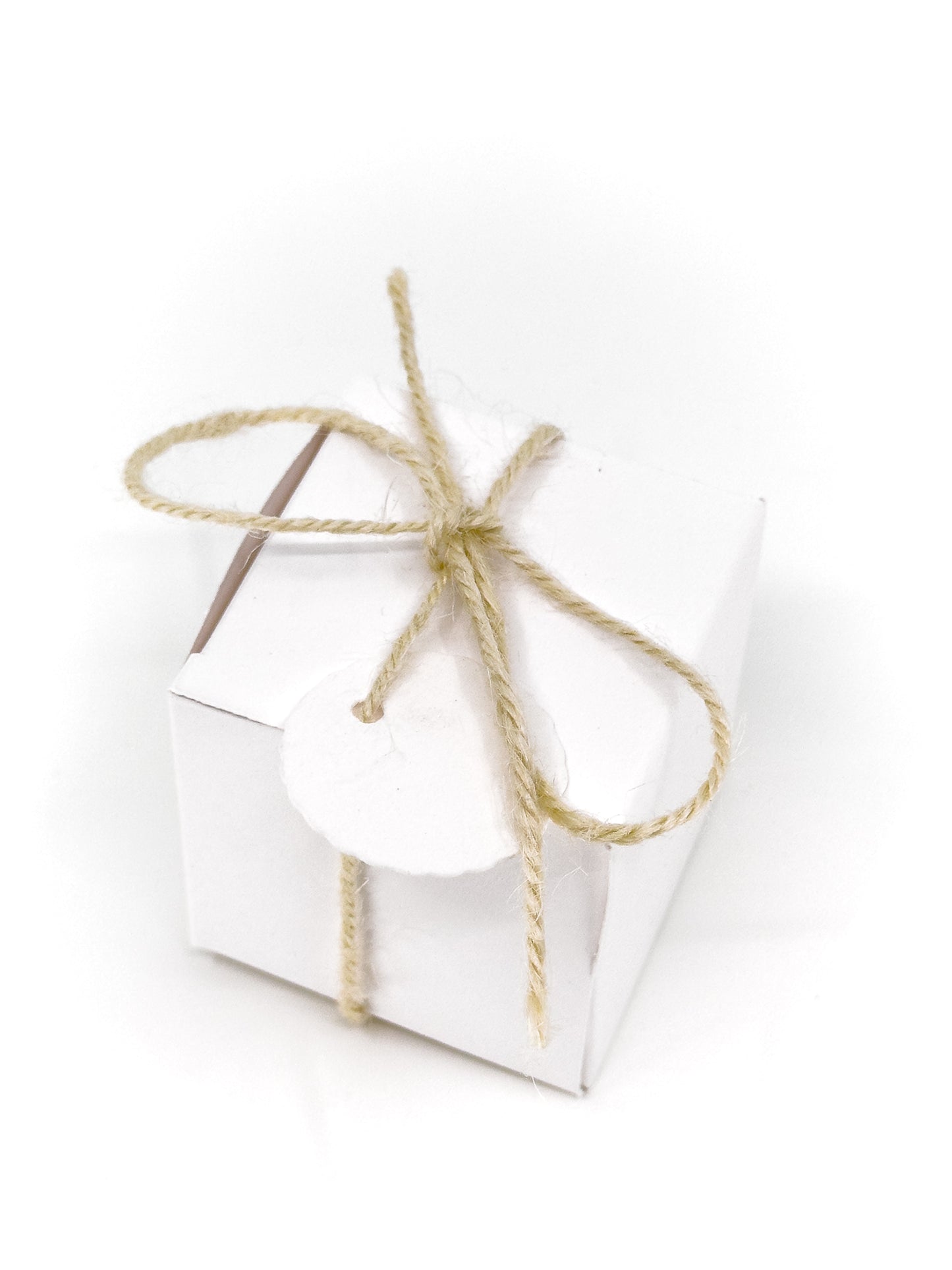 Kraft Box with Twine - 5x5x5cm - Set of 50