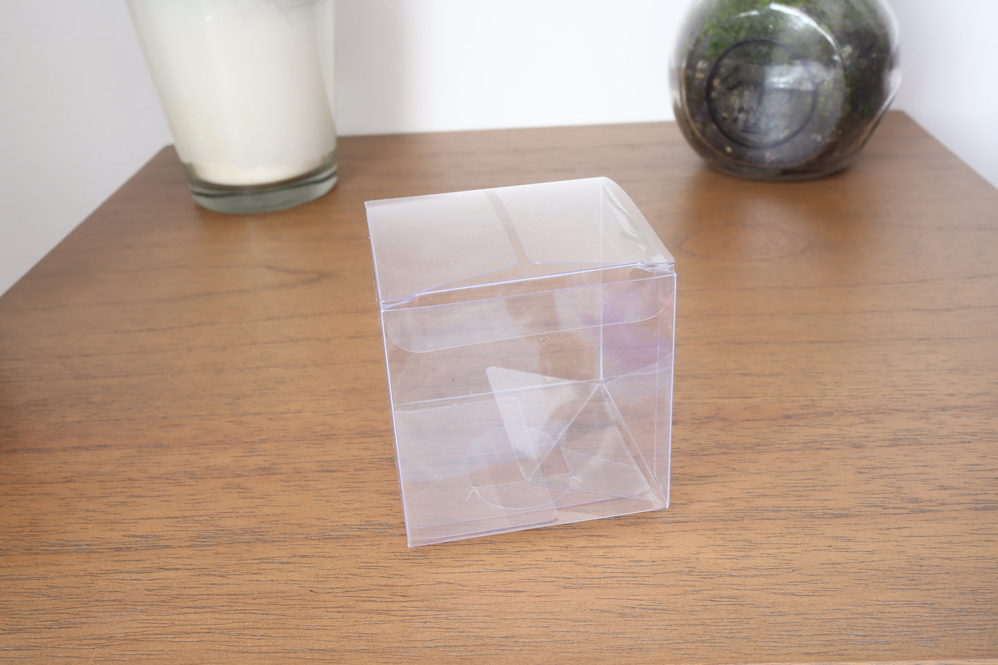 Clear PVC Box - Pack of 10 - Multi Size