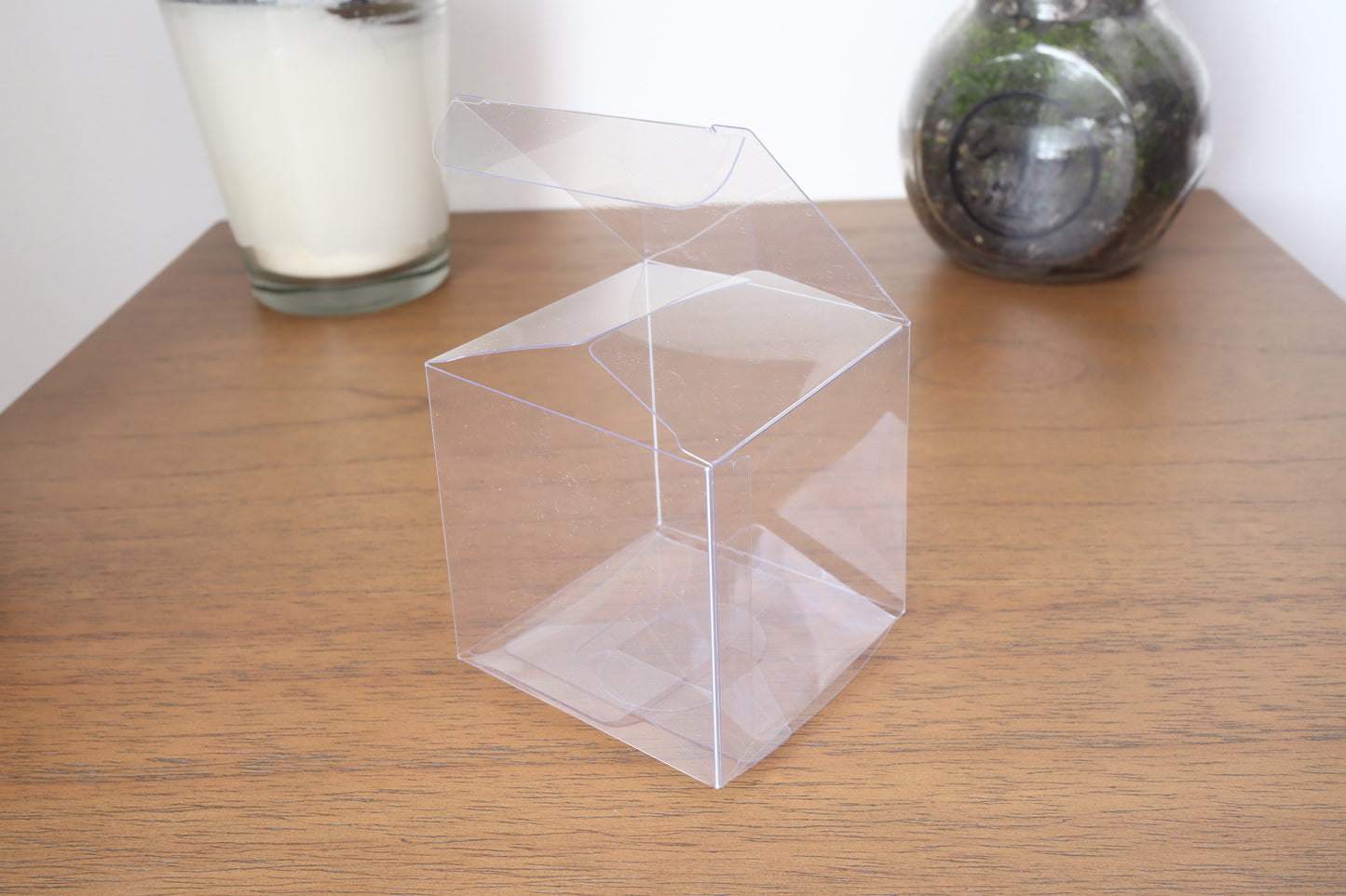 Clear PVC Box - Pack of 10 - Multi Size