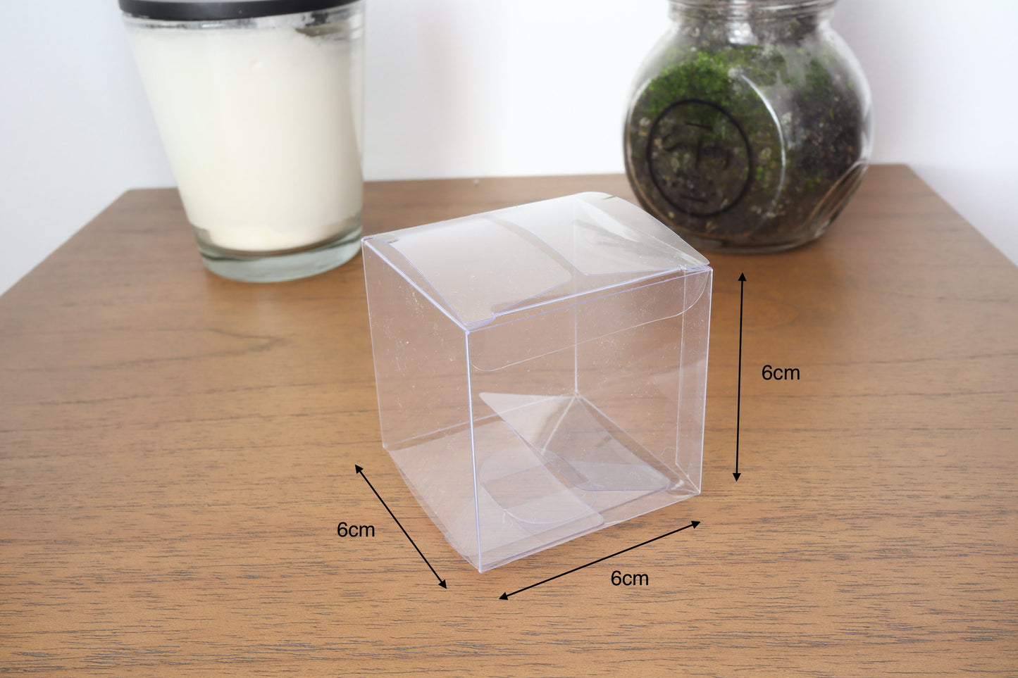 Clear PVC Box - Pack of 10 - Multi Size