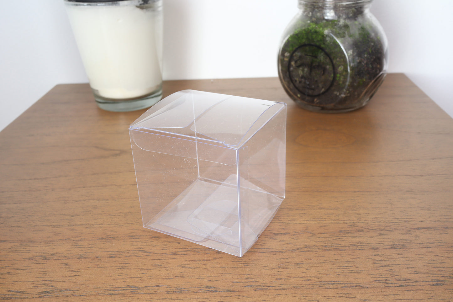 Clear PVC Box - Pack of 50 - Multiple Sizes
