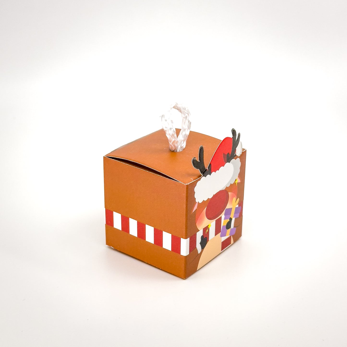 Xmas Favour Box - 5.5x5.5x5.5cm - Pack of 10