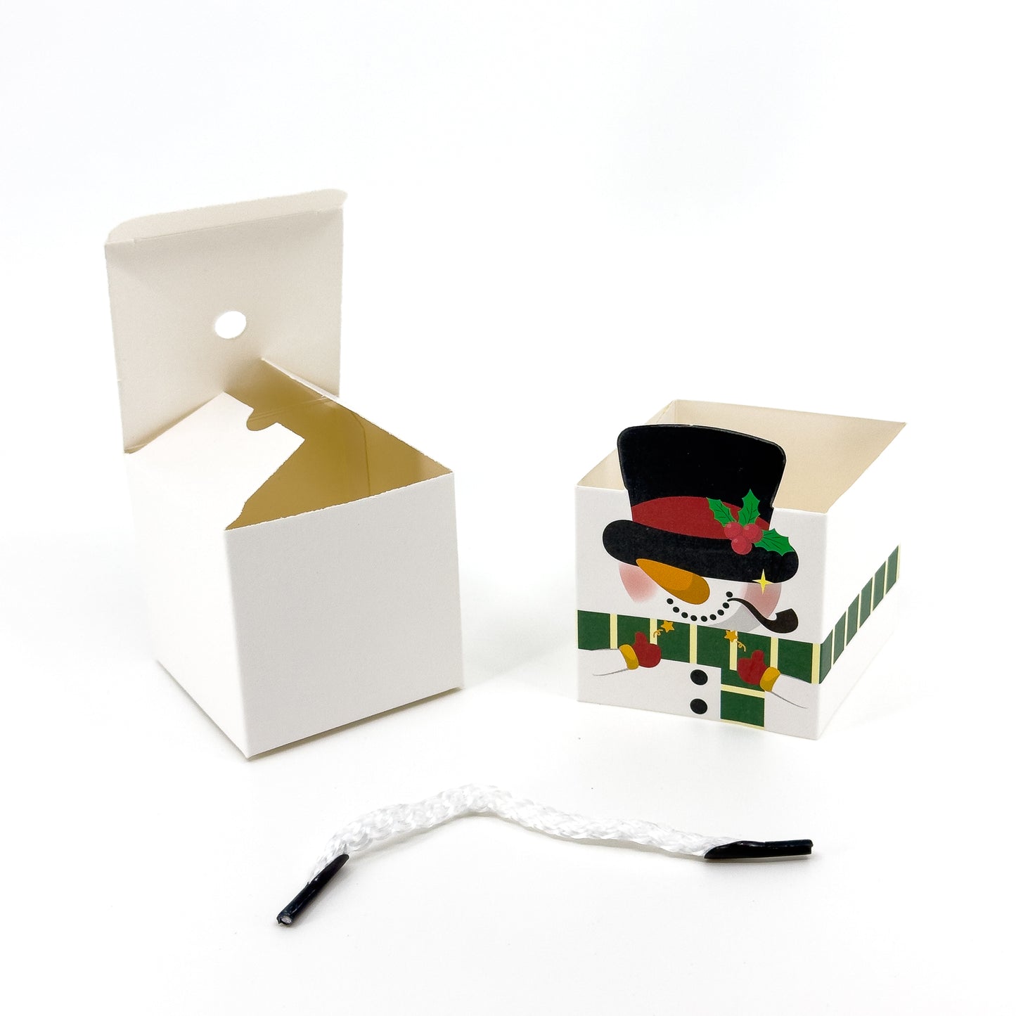 Xmas Favour Box - 5.5x5.5x5.5cm - Pack of 10