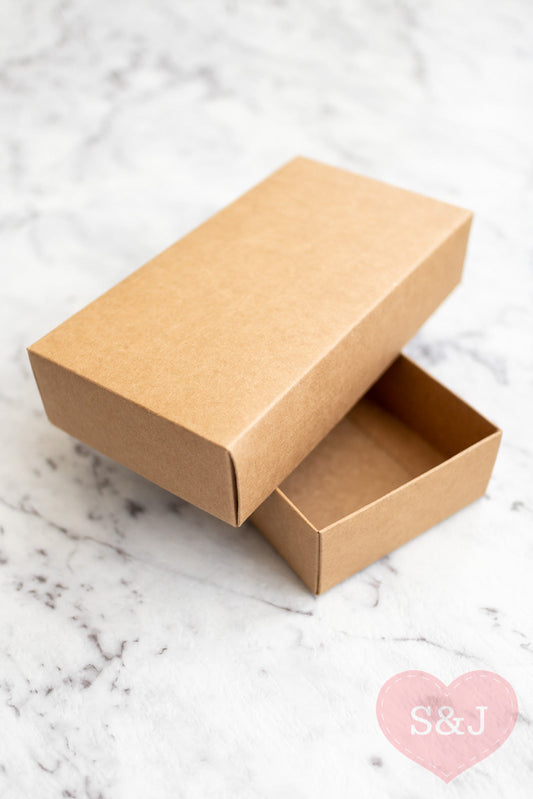 Cardboard Kraft Box - Pack of 50 - Multi Sizes