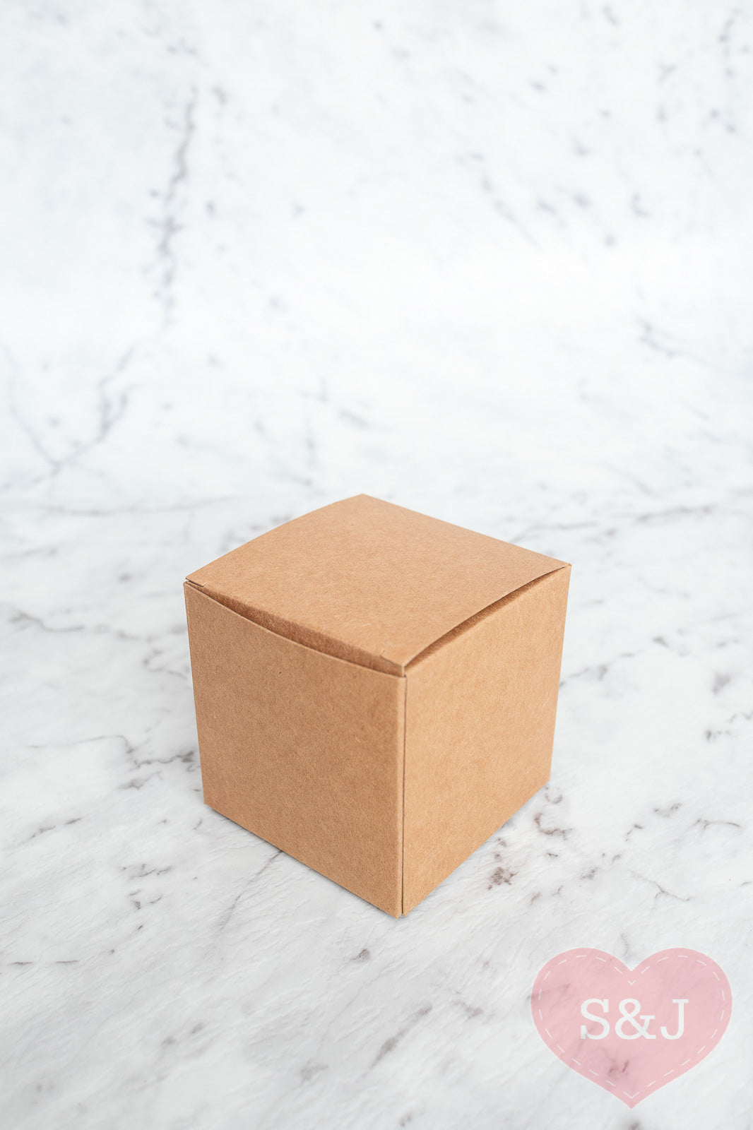 Square Kraft Boxes - Pack of 50