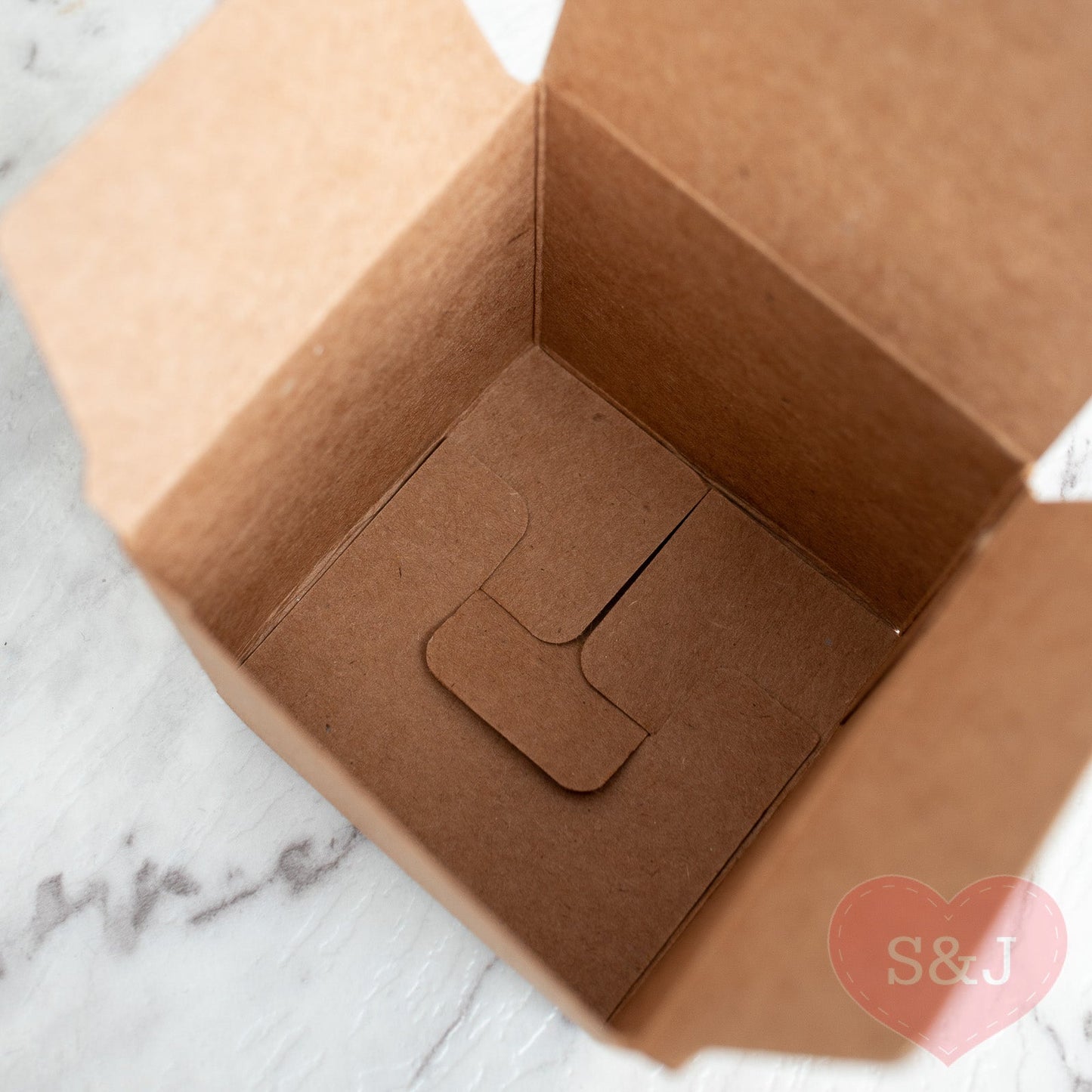 Square Kraft Boxes - Pack of 50