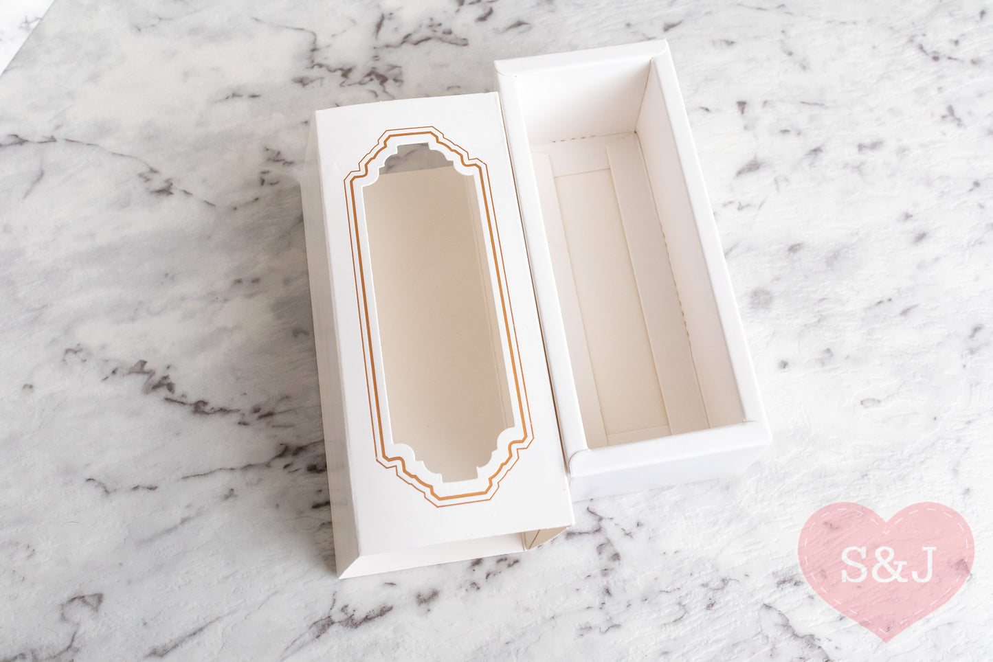 Sleeve Macaroon Box - 15x6x5cm 300gsm - Pack of 10