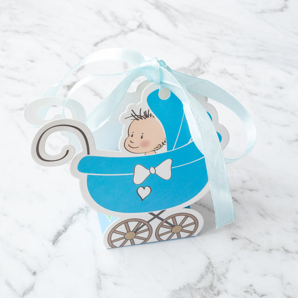 Baby Pram Kids Party Box - 11.5x5x11cm - Pack of 10 – SJ wedding
