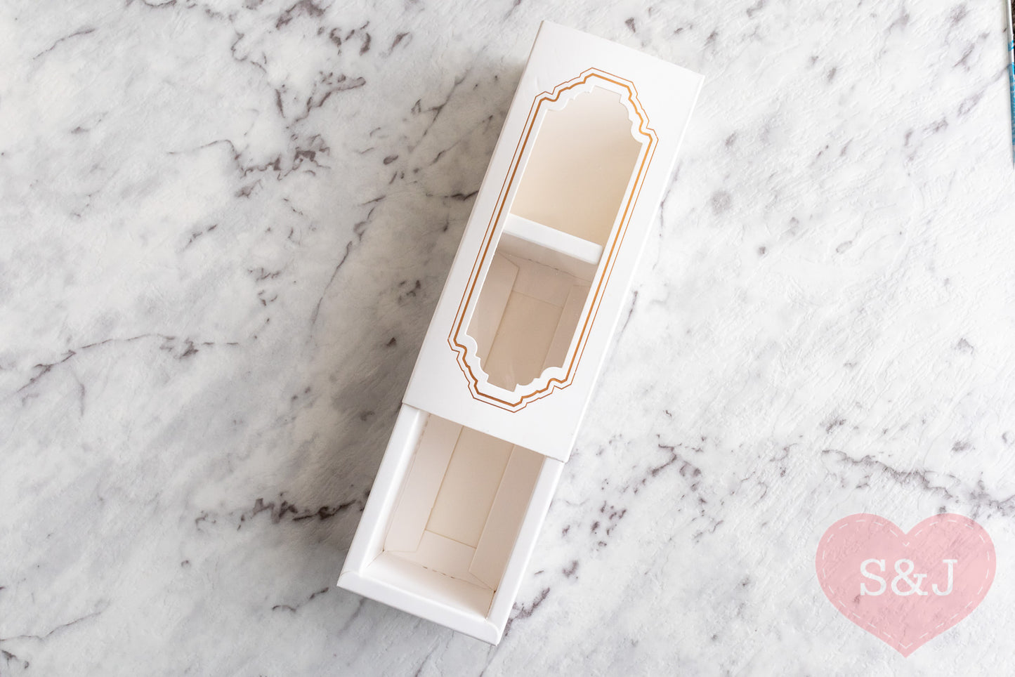 Sleeve Macaroon Box - 15x6x5cm 300gsm - Pack of 10
