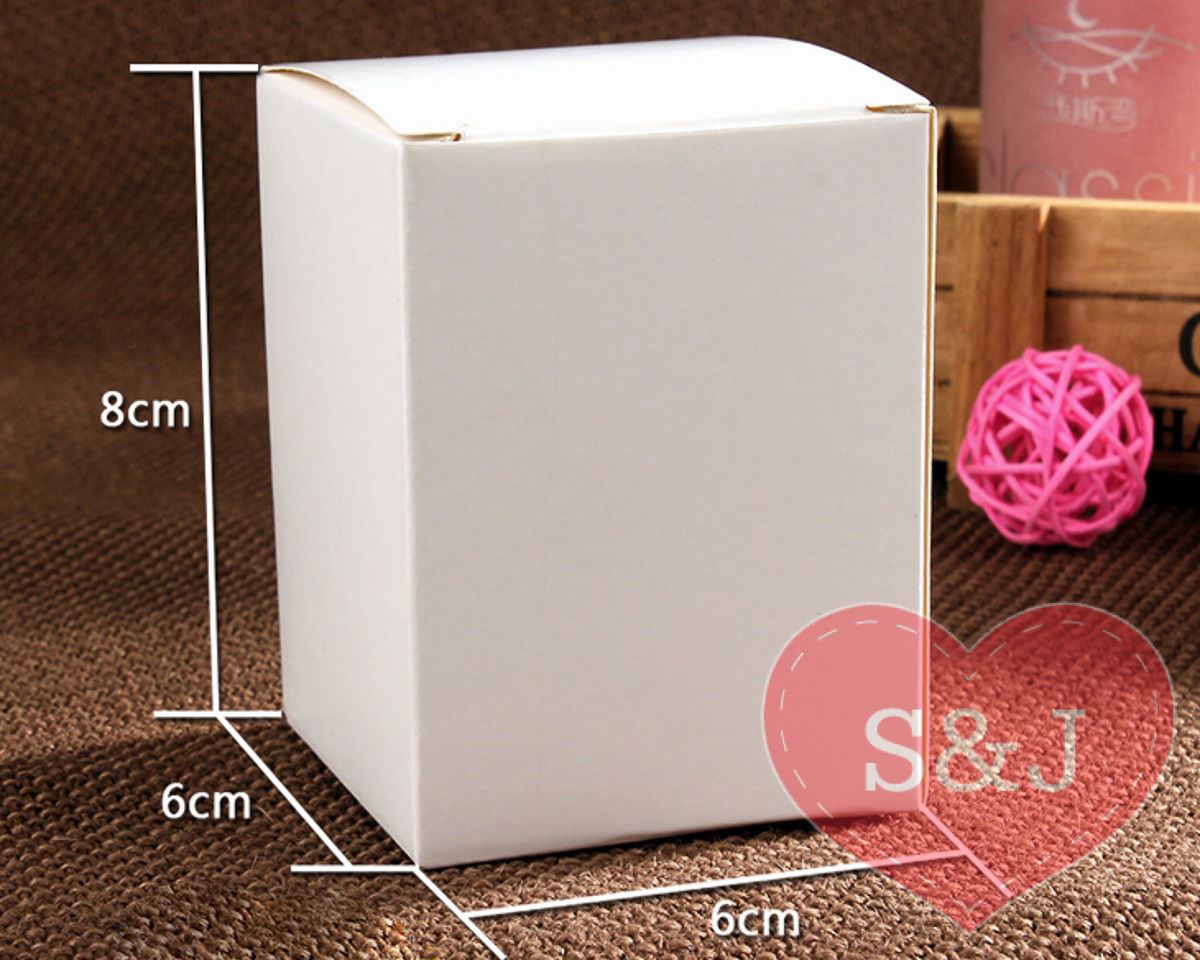 White Square Boxes - Pack of 10