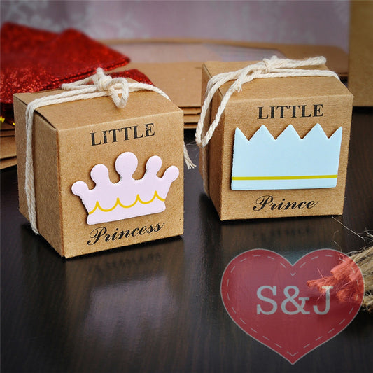 Baby Shower Birthday Favour - 5x5x5cm - Pack of 10