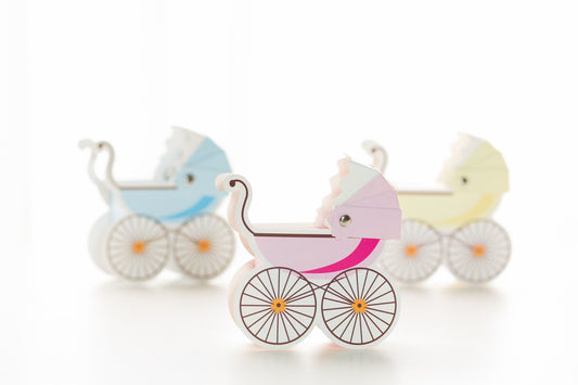 Baby shower gift box - 5.5x3x3cm - Pack of 10