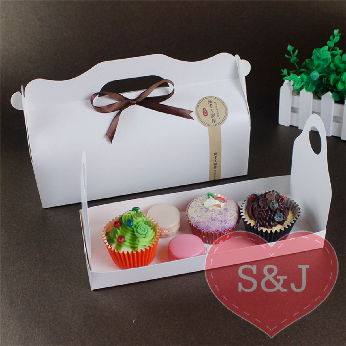 Swiss Roll Cake Box - 27x10.5x16cm - Pack of 10
