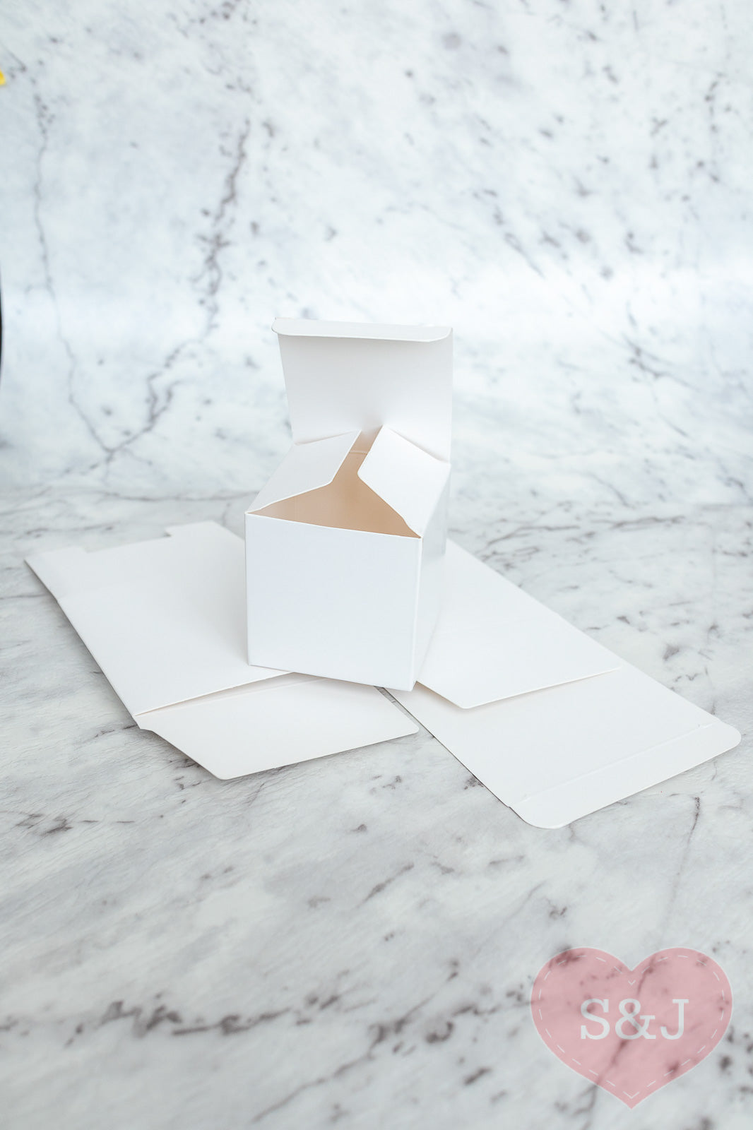 White Square Boxes - Pack of 10