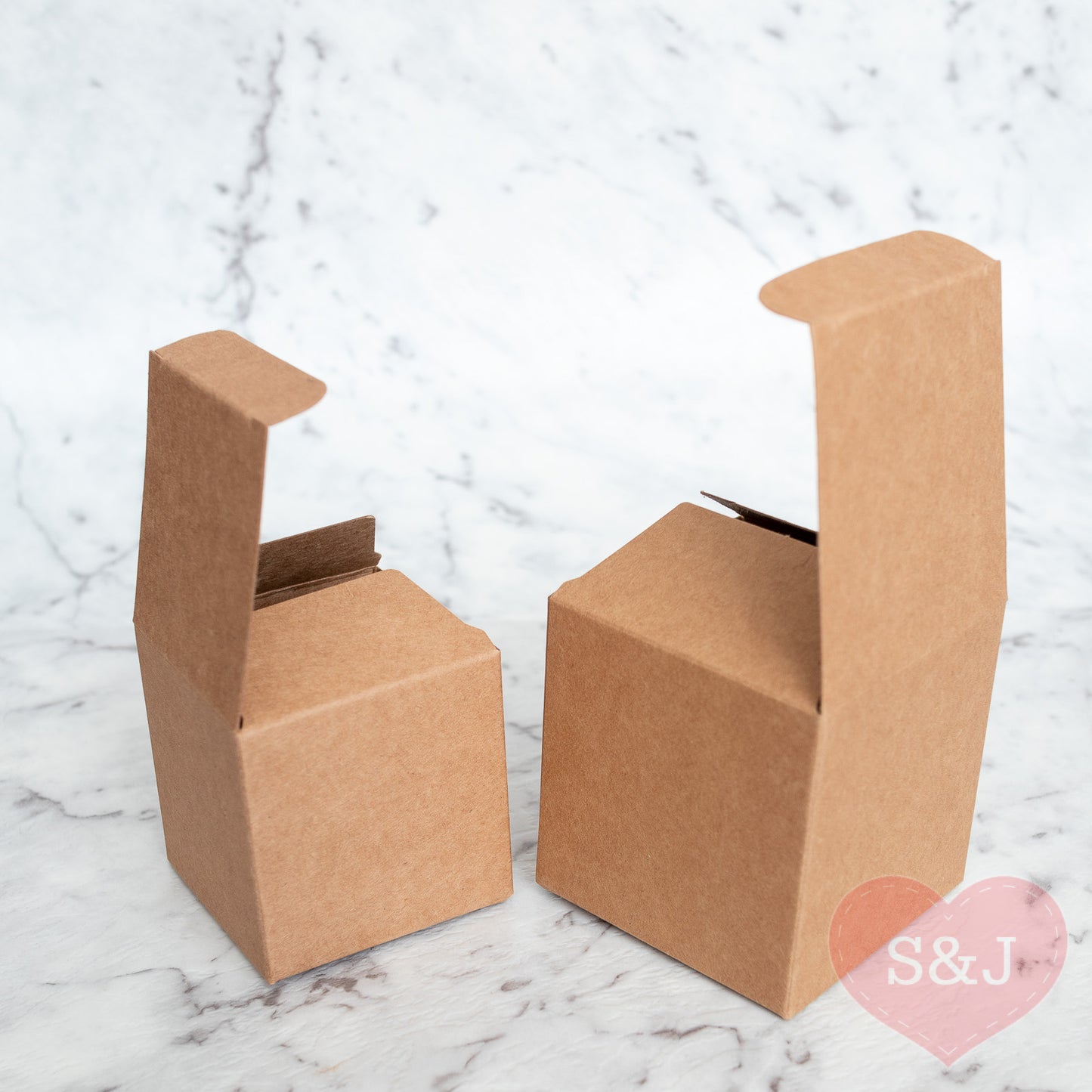 Kraft Cardboard Box - Pack of 10 - Multi Sizes