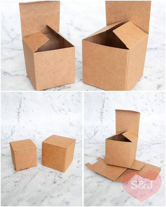 Kraft Cardboard Box - Pack of 10 - Multi Sizes