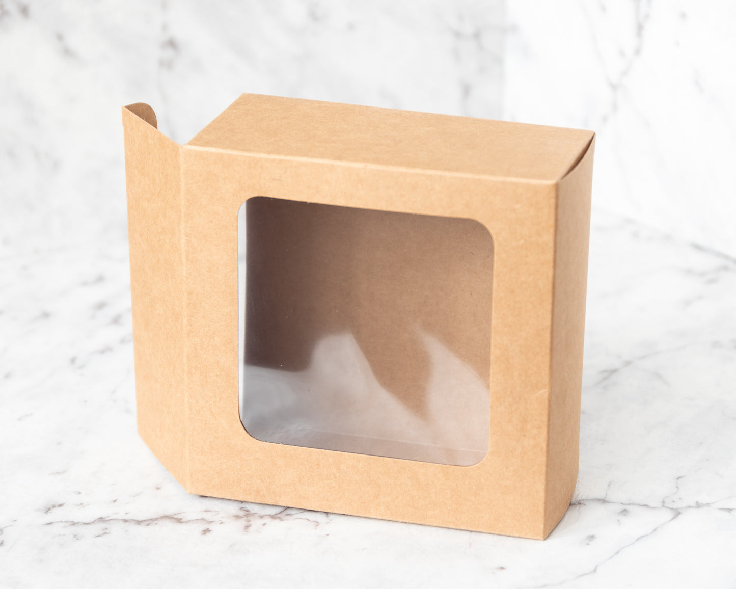 Window Kraft Box - Pack of 10