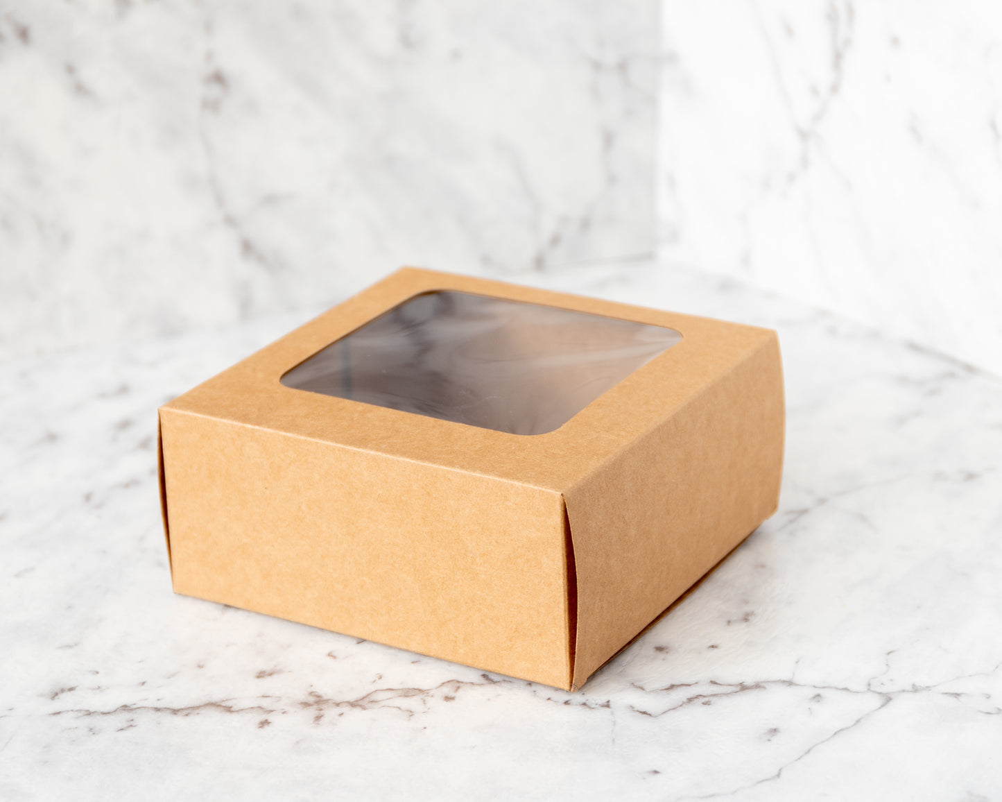 Window Kraft Box - Pack of 10